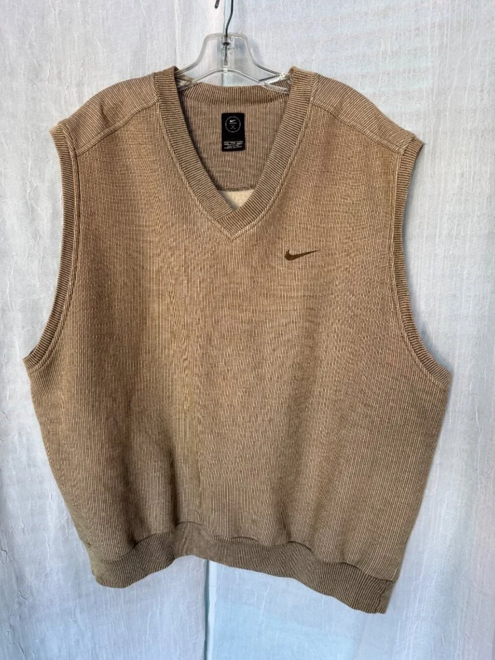Y2K vintage Nike Golf knit sweater vest